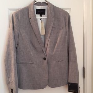 Banana Republic Light Gray Blazer